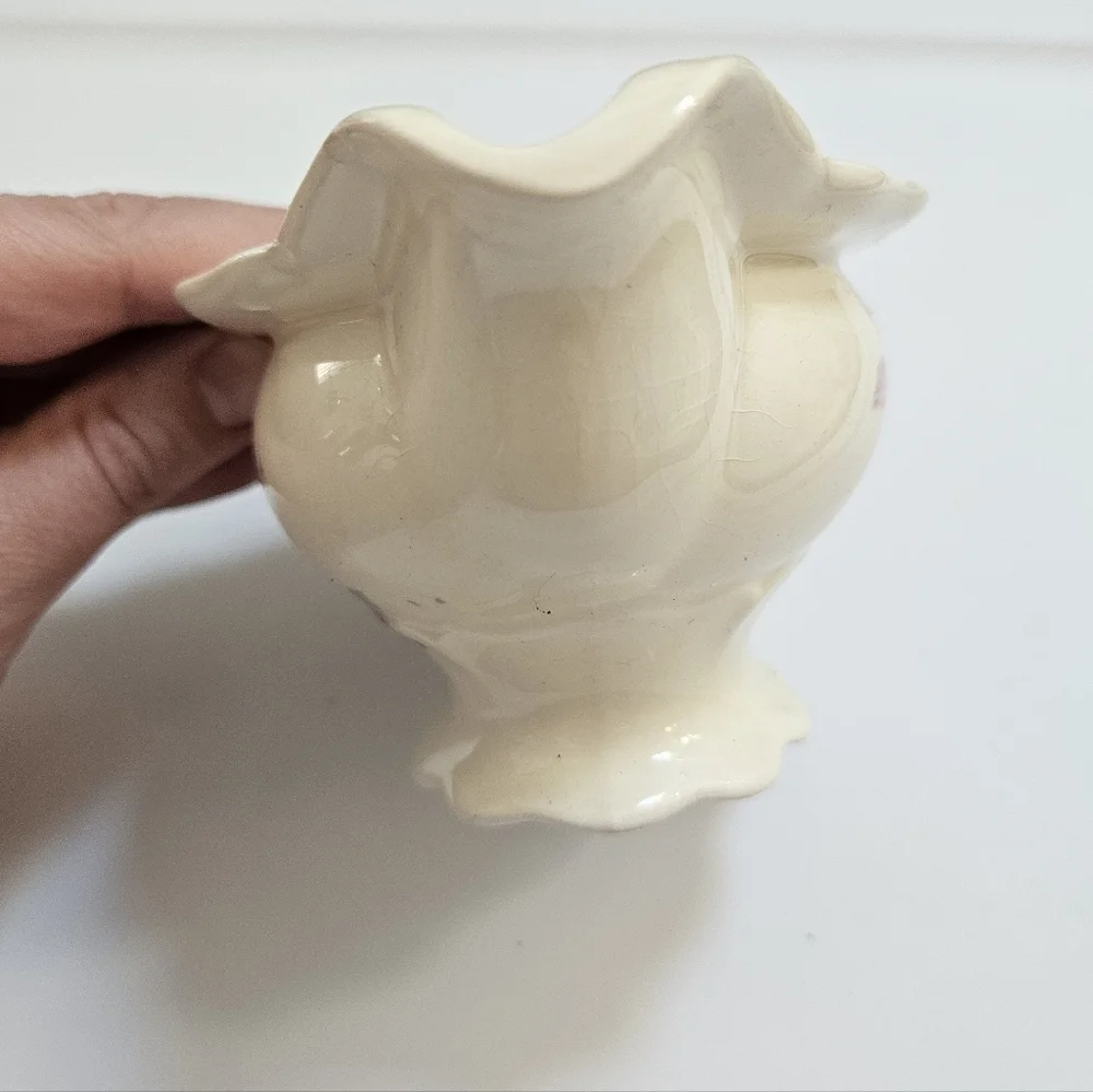 Vintage Antique Edwin M Knowles China Creamer Bowl 36-12 6.5